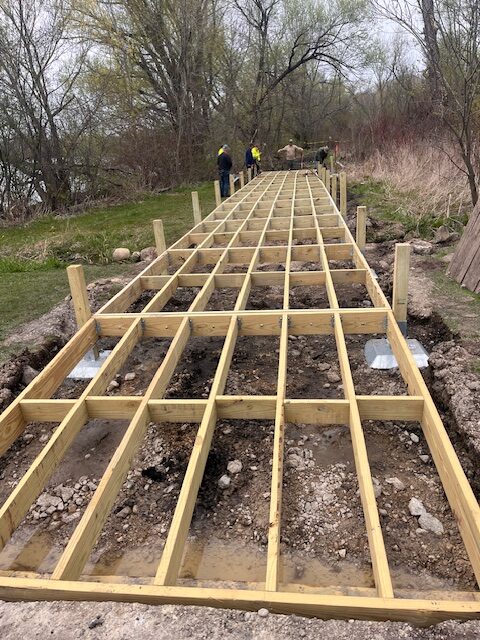 Boardwalk install 1