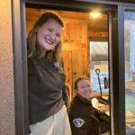 Sami and Jess at Booth